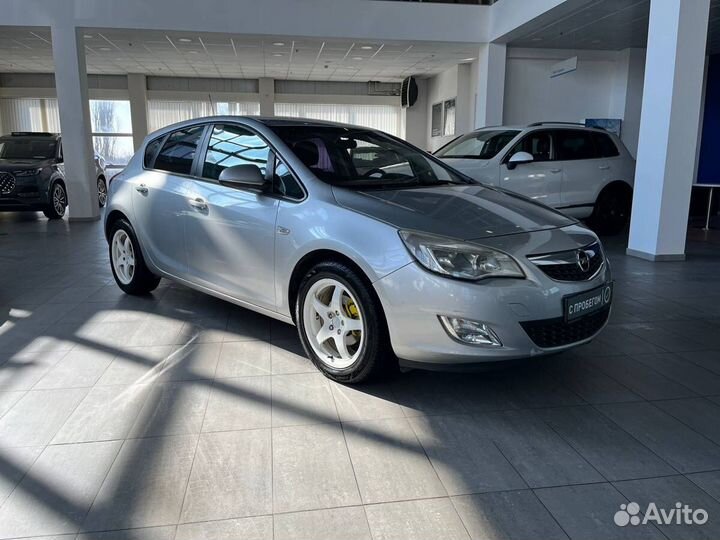 Opel Astra 1.6 AT, 2012, 173 000 км