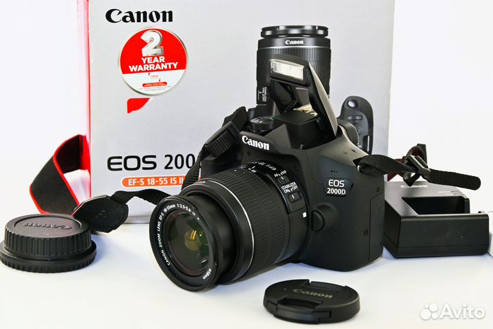 Canon EOS 2000D/T7 24.0MP Kit Canon 18-55 новый