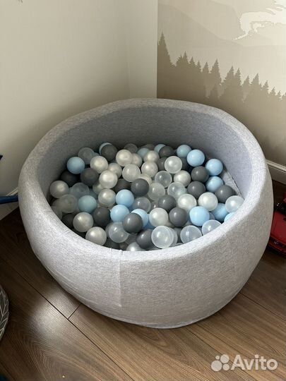 Сухой бассейн Romana Airpool Easy, серый