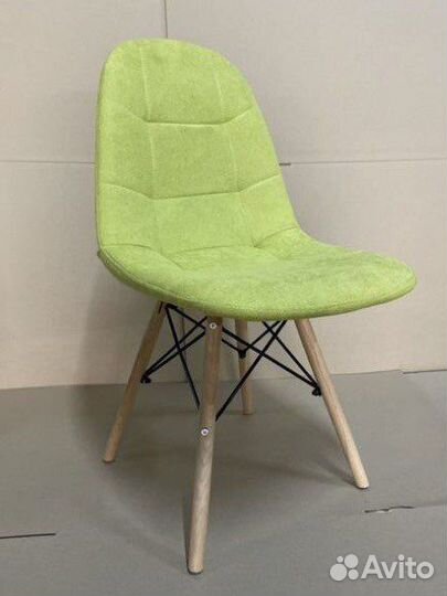 Стул eames мягкий лайм / оливковый