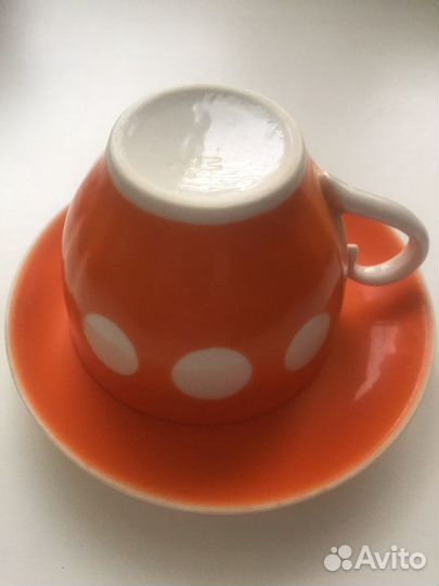 Чайная пара Прокопьевский фарфоровый завод