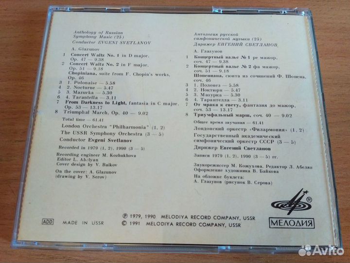 Александр Глазунов 