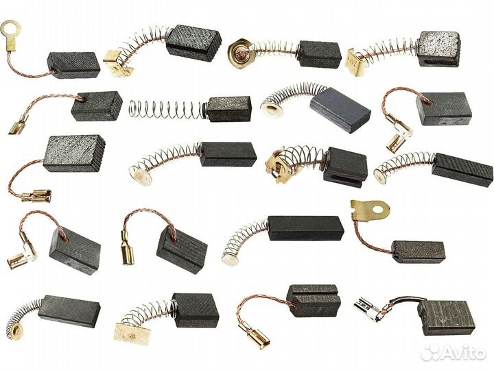 Щетки графитовые с поводком для электродвигателей