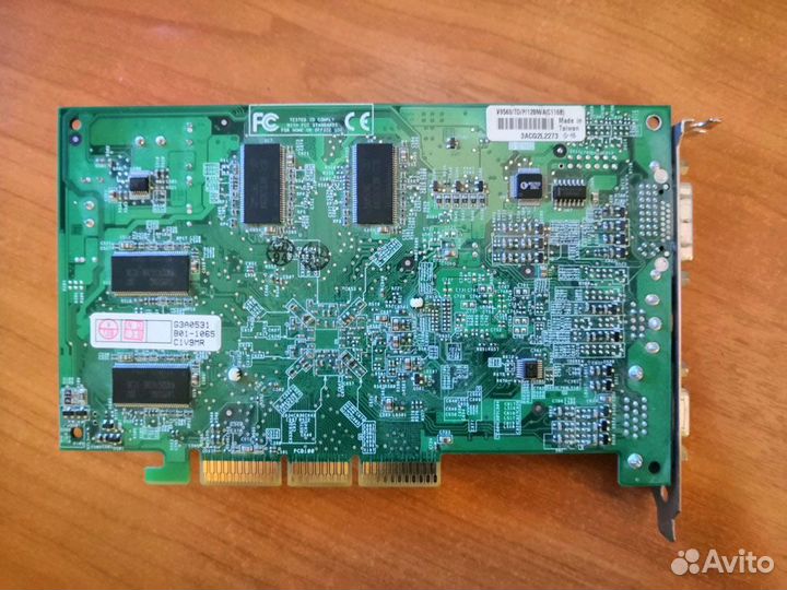 Старые видеокарты AGP, PCI-E