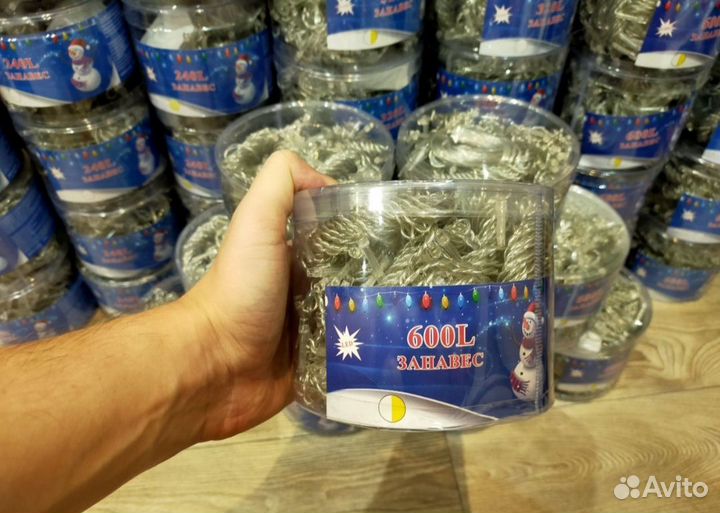 Гирлянда штора/Занавес