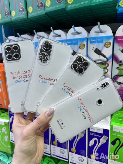 Чехол силикон прозрачный оптом