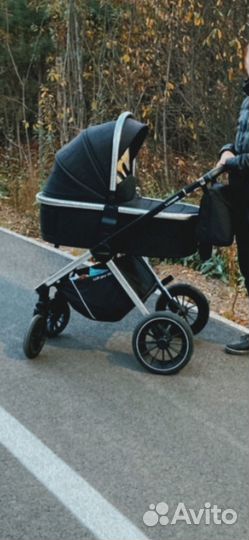 Коляска luxmom 3 в 1 бу