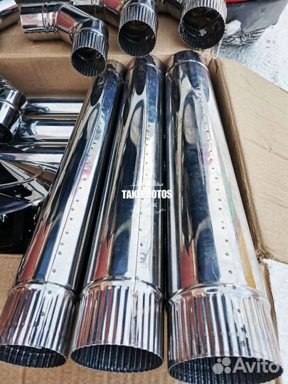 Труба нержавейка 60/65/70/80мм для рыбаков