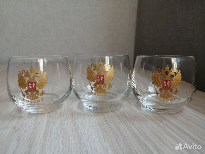 Рюмки Россия 3 шт