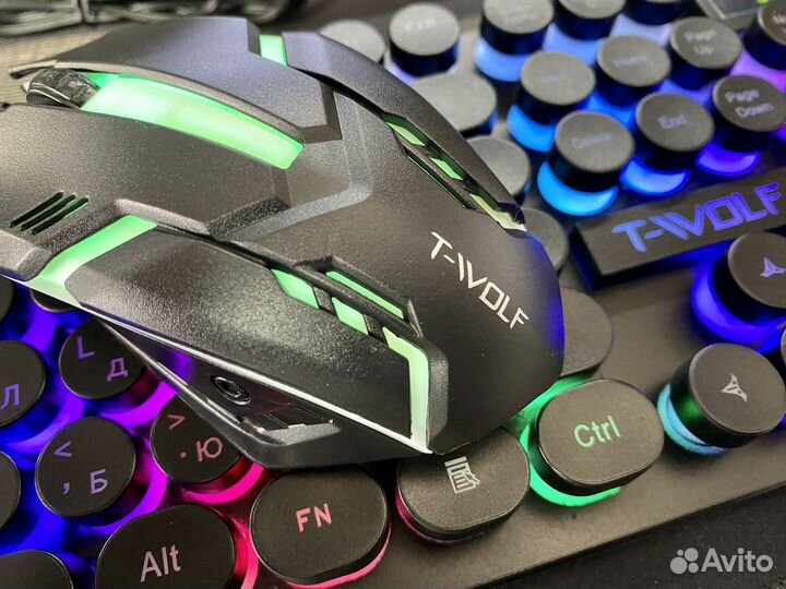 Клавиатура и мышь с подсветкой