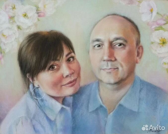 Портрет по фото, картины на заказ