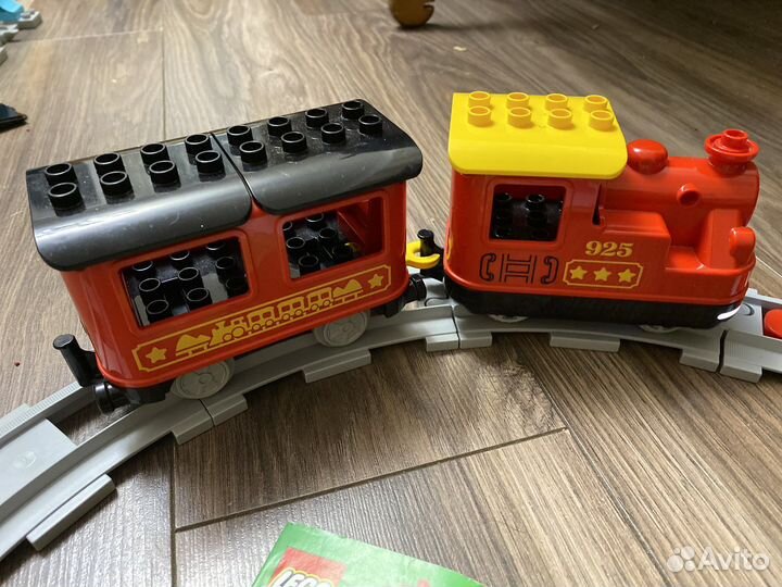 Lego Duplo Поезд на паровой тяге 10874