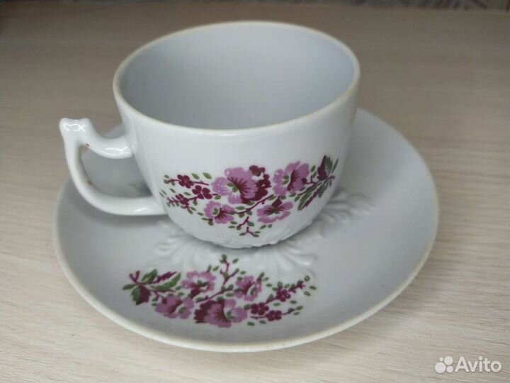 Кофейная пара фарфор