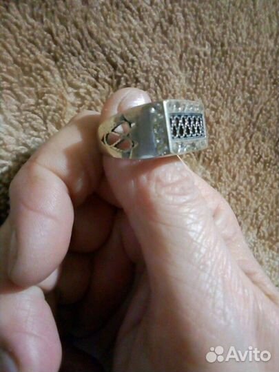 Перстень серебро