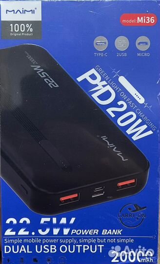 Лучшие Power Bank, оригинал, новые