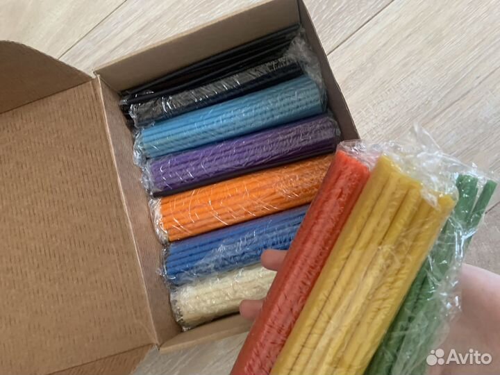 Свечи восковые