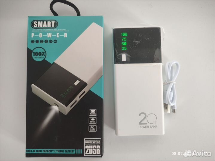 Powerbank внешний аккумулятор, повер банк