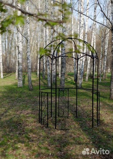 Беседка кованая для дачи,декор на свадьбу