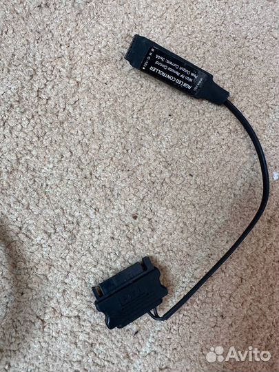 Кабели RGB контроллер, Коннектор 4 pin, SATA 6g, с