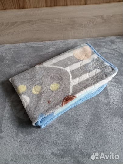 Плюшевый детский плед 123 х 97 см