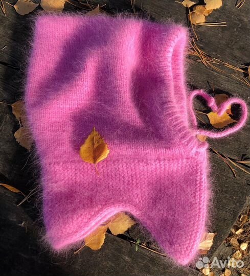 Капор из пуха норки