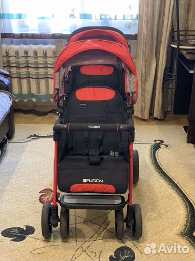 Коляска для двойни EasyGo Fusion Duo