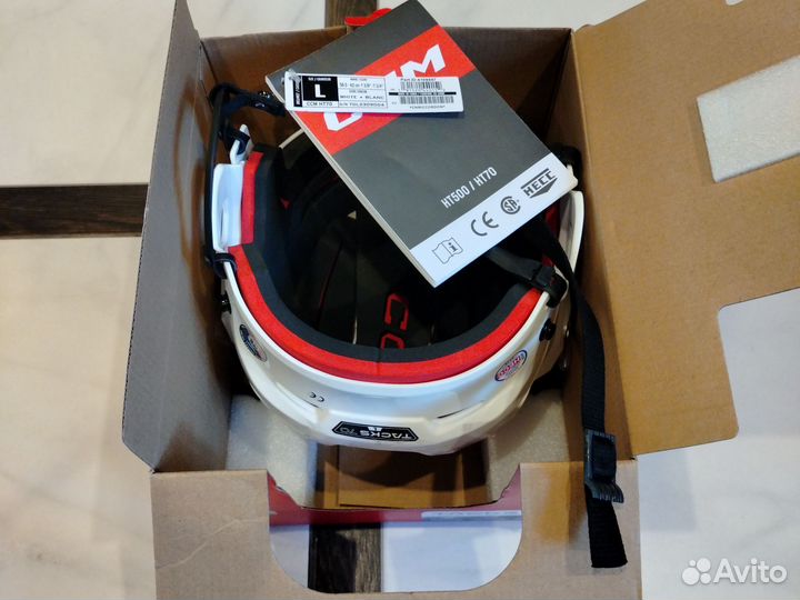 Шлем хоккейный взрослый ссм