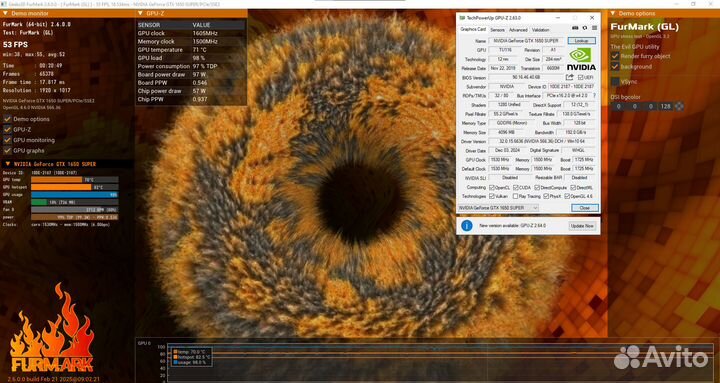 Игровой пк i3 10100f/1650 Super/16gb