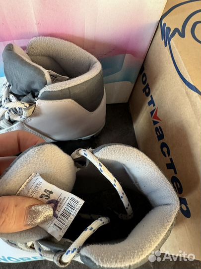 Лыжные ботинки nordway 34 размер