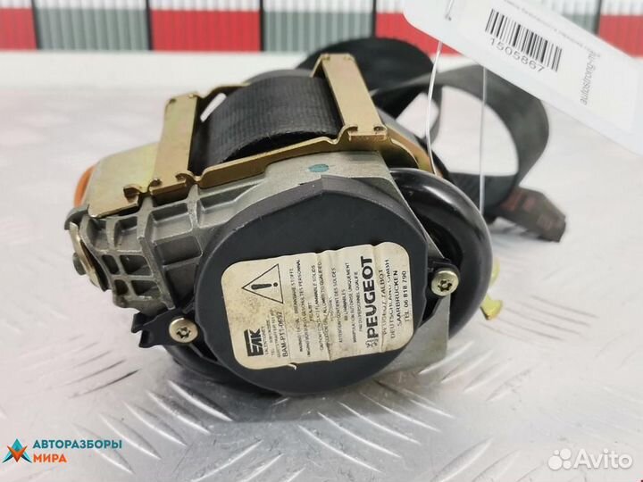 Ремень безопасности Peugeot 307 2004 8974T9