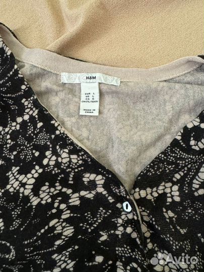 Трикотажная кофта размер L, H&M