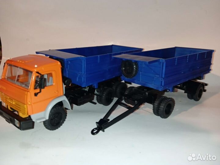Камаз с прицепом