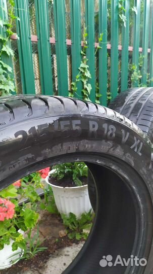 Continental PremiumContact 6 215/55 R18 и 215/40 99V