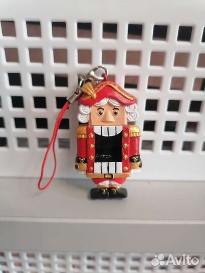 Щелкунчик, брелок, елочная игрушка