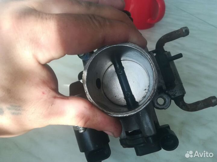 Дросельная заслонка daewoo nexia, с датчиками