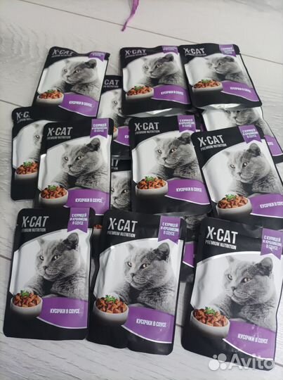 Влажный корм для кошки X-Cat Premium Nutrition