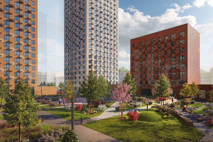 Квартира-студия, 20,1 м², 27/33 эт.