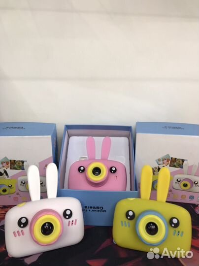 Детский цифровой фотоаппарат Зайчик
