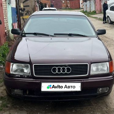 Audi 100 2.3 MT, 1991, 480 000 км