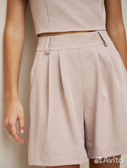 Шорты классические костюмные, 46 р