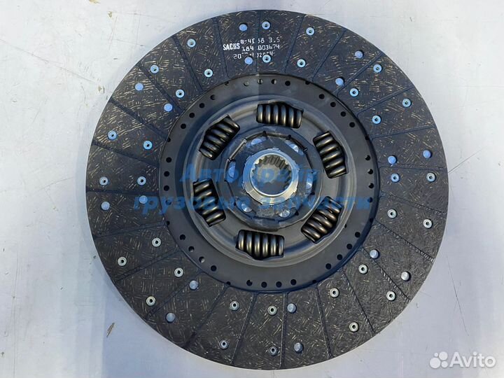 Диск сцепления MF395 Mercedes Atego Axor 395 мм