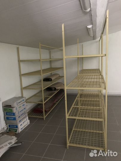 Полки стеллажи металлические