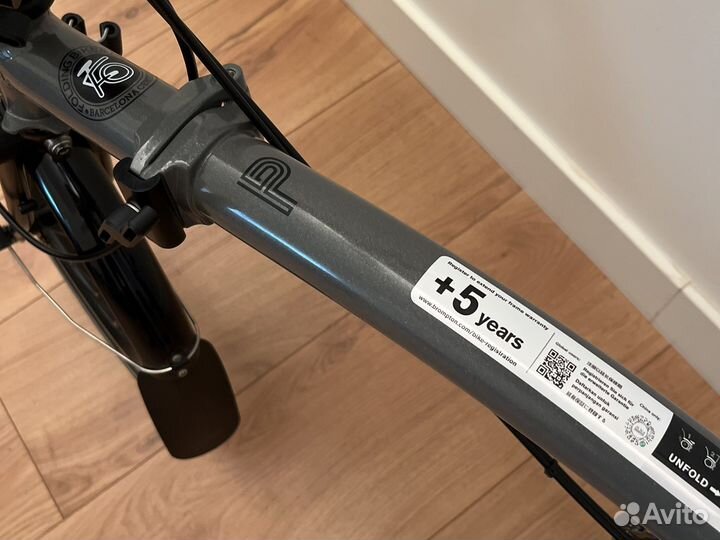 Велосипед Brompton P line