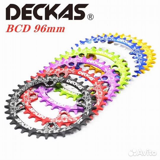 Звезда передняя для велосипеда Deckas 96x32T, NW