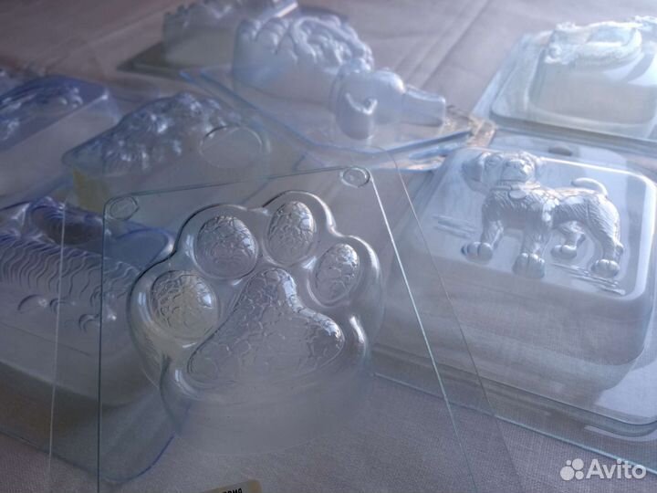 Пластиковые формы для мыла