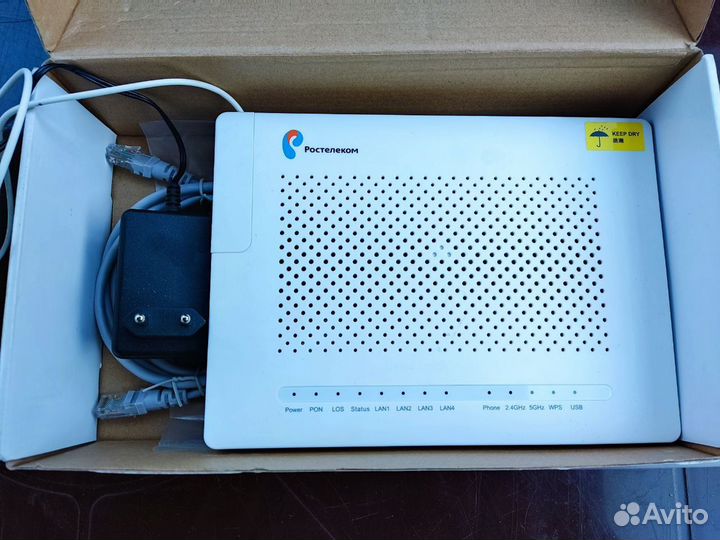 Оптический интернет-терминал Ростелеком