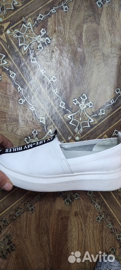 Тапочки кожаные женские