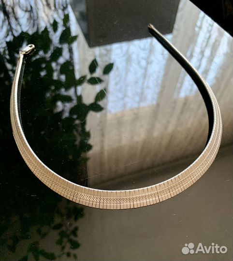 Серебряное колье