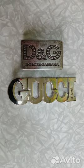 Пряжки для ремня Gucci и D&G