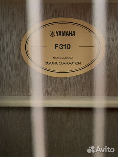 Акустическая гитара yamaha f310